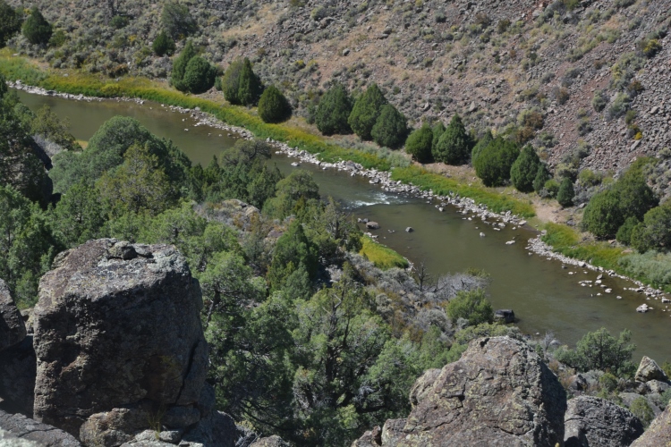 Rio Grande at the natl monument